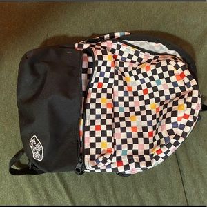 Vans Rainbow Checkerboard Mini Backpack